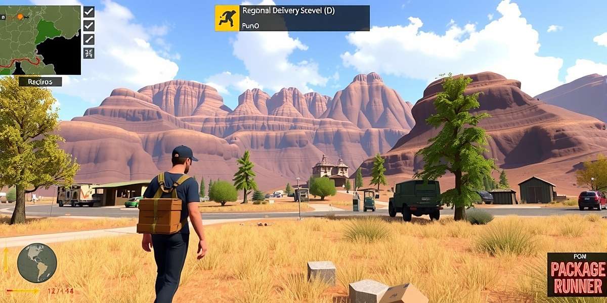 Package Runner Regional Gameplay Regional delivery scenarios in Package Runner